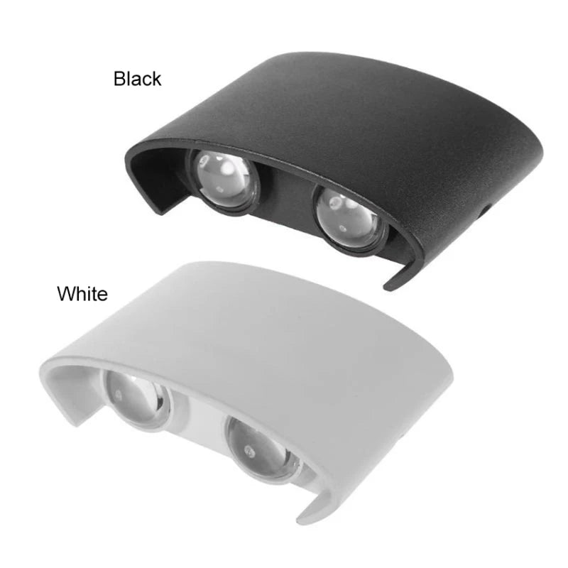 Modern LED Wall Sconce – Up & Down Light (White)