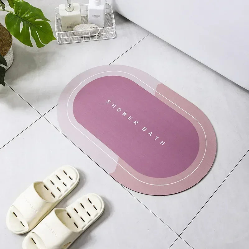 Absorbent Anti-Slip Bathroom Bath Mat