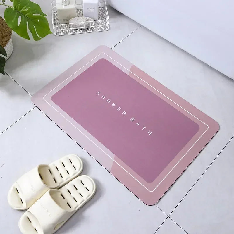 Absorbent Anti-Slip Bathroom Bath Mat