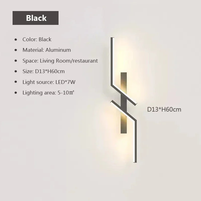 Modern LED Wall Lamp – Minimalist Indoor Decorative Sconce