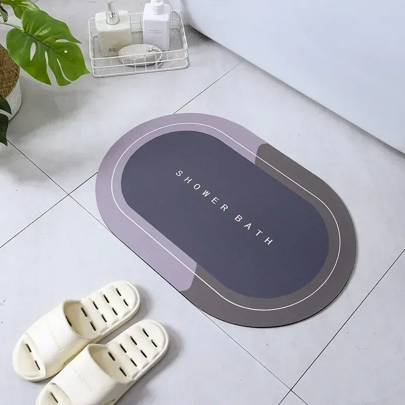 Absorbent Anti-Slip Bathroom Bath Mat