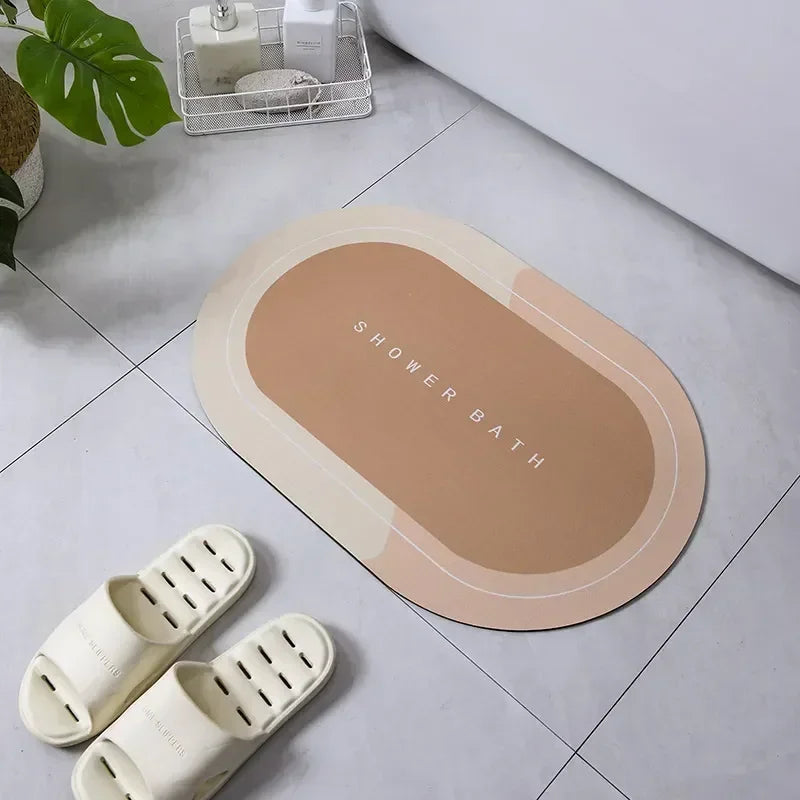 Absorbent Anti-Slip Bathroom Bath Mat