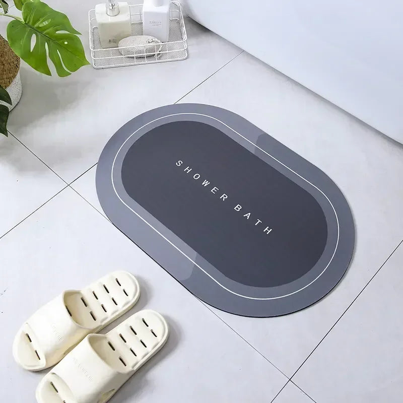 Absorbent Anti-Slip Bathroom Bath Mat