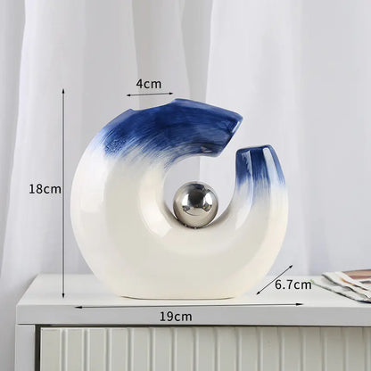 Creative Shaped Ceramic Vase Decorative