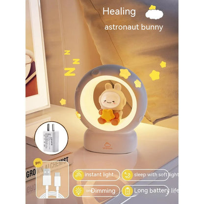 Children’s Bedside Sleeping Lamp – Soothing Light with Cute Animal Design