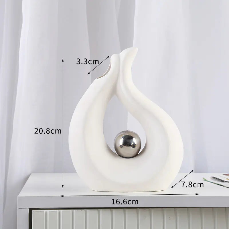 Creative Shaped Ceramic Vase Decorative