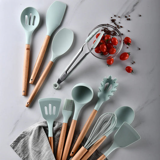 Silicone Kitchen Utensil Set – Heat-Resistant Cooking Tools