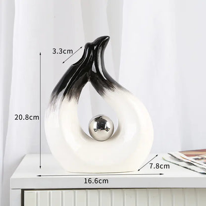 Creative Shaped Ceramic Vase Decorative