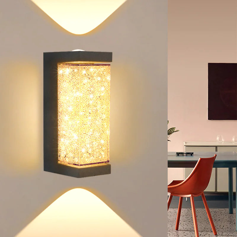 Modern Crystal Wall Lamp – Luxury Wall Sconce with Contemporary Design