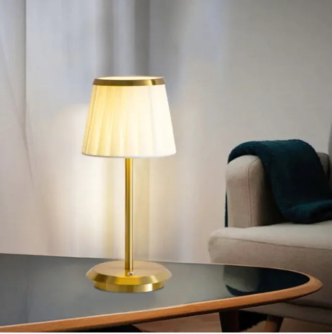 Minimalist Fabric Table Lamp – Warm Ambient Light