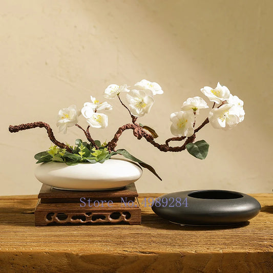 Chinese Cobblestone Ceramic Vase