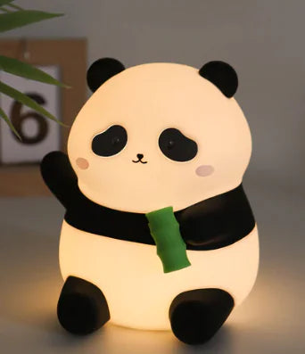 Panda Small Night Lamp – Soft Glow Bedside Light