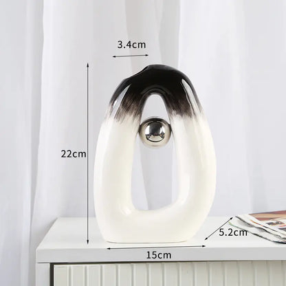 Creative Shaped Ceramic Vase Decorative