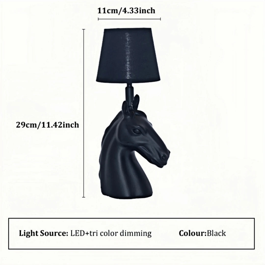 Horse Head Desktop LED Desk Lamp