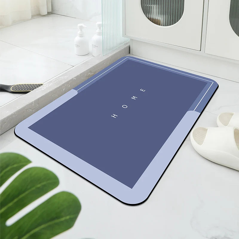 Diatomaceous Earth Anti-Slip Mat – Quick-Dry Bathroom Floor Mat
