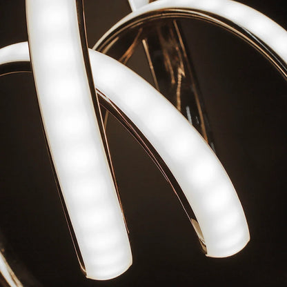 Modern LED Spiral Table Lamp – Eye-Caring Curved Light