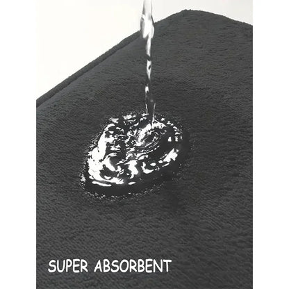 Luxury memory foam bathroom mat set-super soft, non-slip,