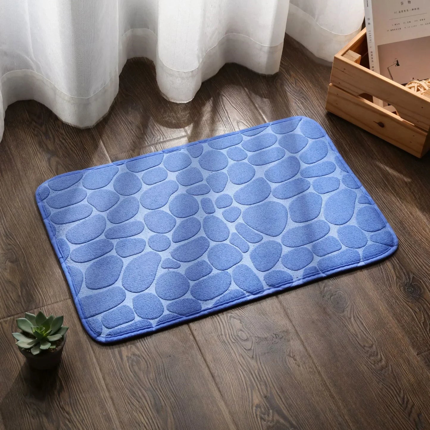 Super Absorbent Quick-Dry Bath Mat – Non-Slip Bathroom Rug