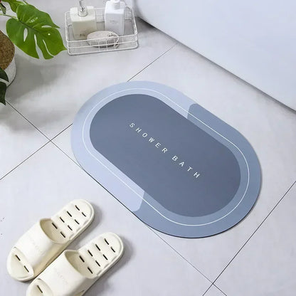 Absorbent Anti-Slip Bathroom Bath Mat