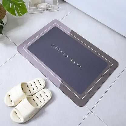 Absorbent Anti-Slip Bathroom Bath Mat