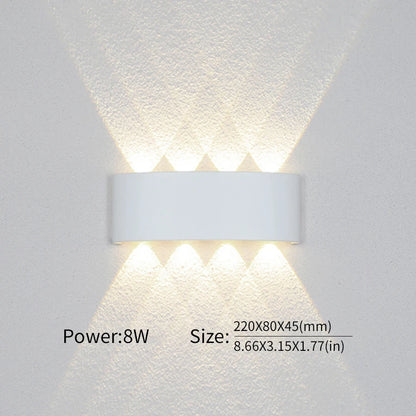 Waterproof LED Wall Lamp – IP66 Indoor/Outdoor Minimalist Light