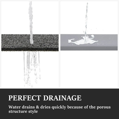 Bathroom Shower Mat – Non-Slip PVC Loofah Rug