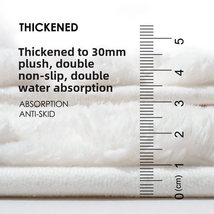 Quick-Absorbing Bathroom Floor Mats – Soft & Non-Slip