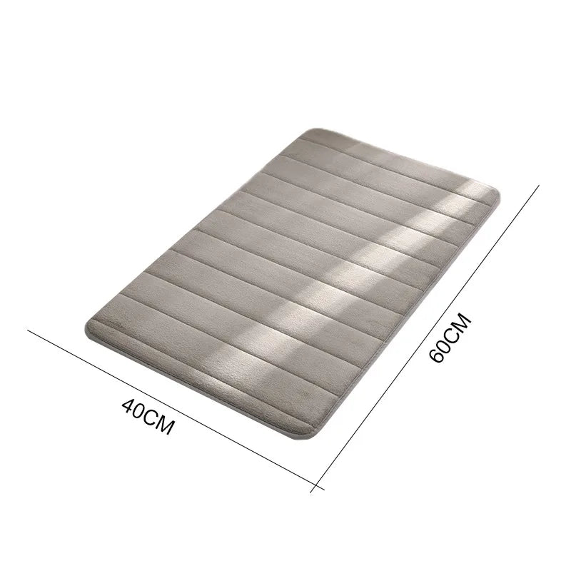 Luxury Memory Foam Bathroom Mat – Ultra Soft & Non-Slip