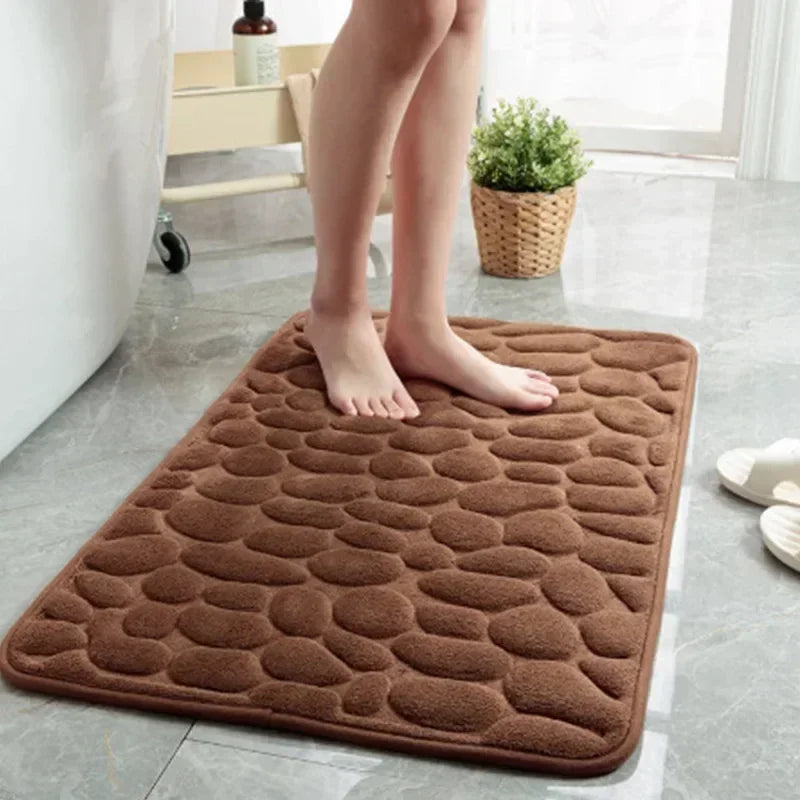 Super Absorbent Quick-Dry Bath Mat – Non-Slip Bathroom Rug