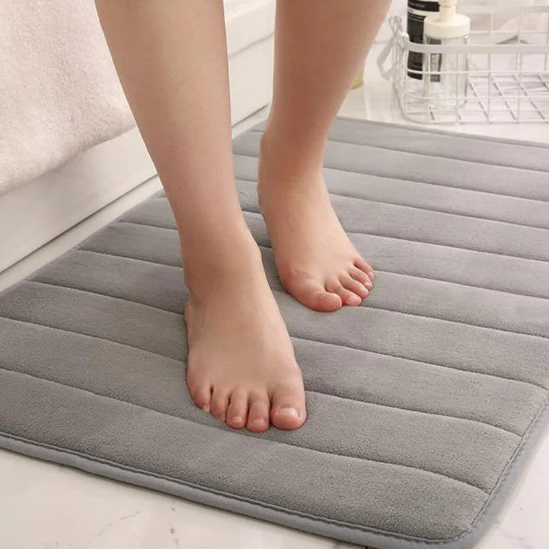Luxury Memory Foam Bathroom Mat – Ultra Soft & Non-Slip