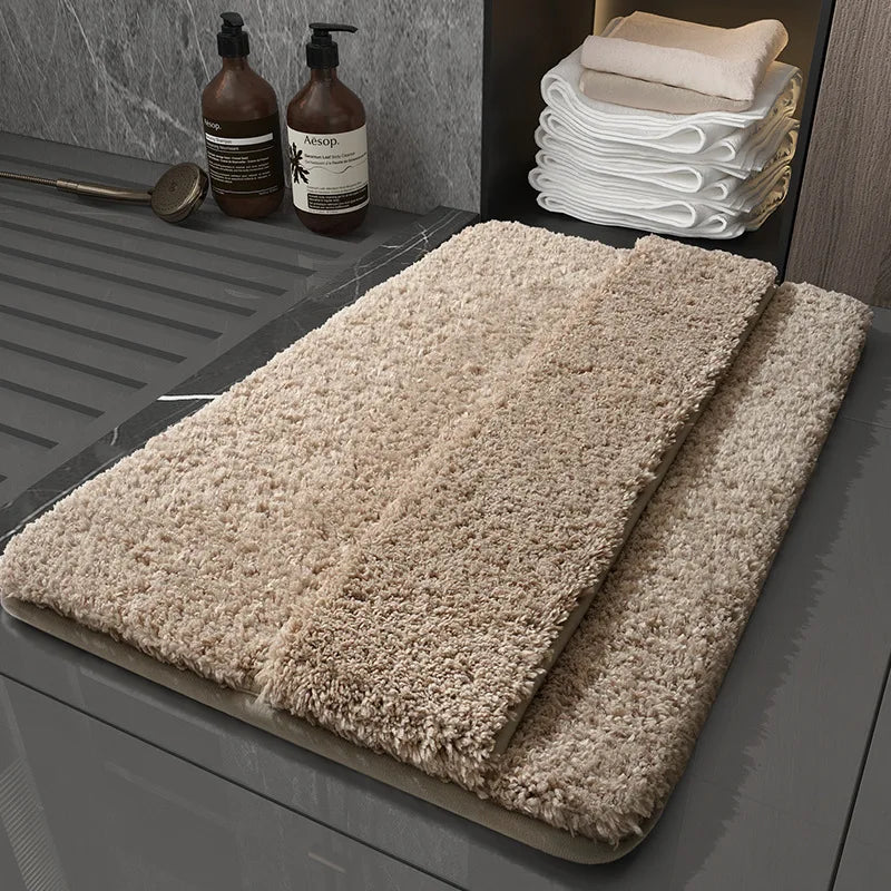Quick-Absorbing Bathroom Floor Mats – Soft & Non-Slip