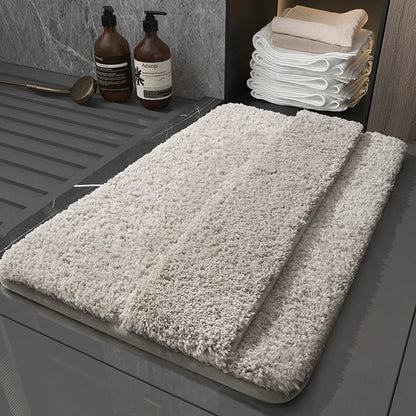 Quick-Absorbing Bathroom Floor Mats – Soft & Non-Slip