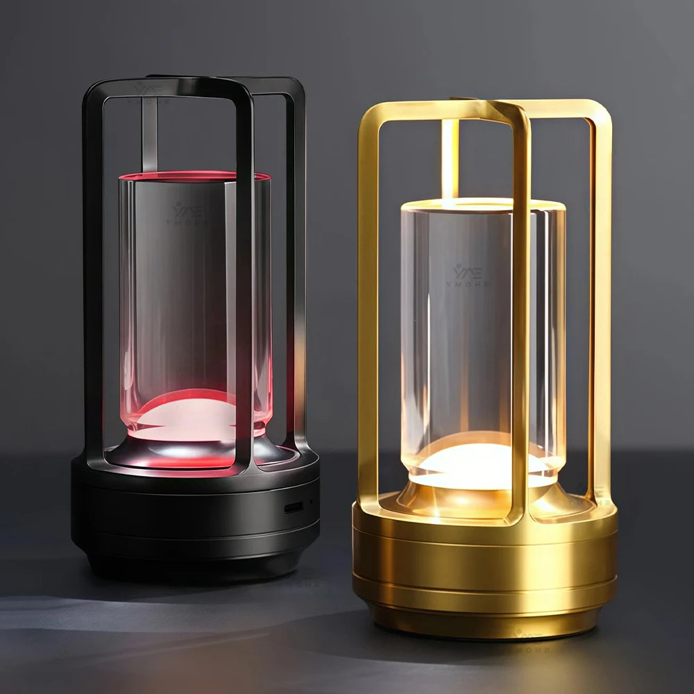 Rechargeable LED Lantern Table Lamp – 16-Color Mood Light