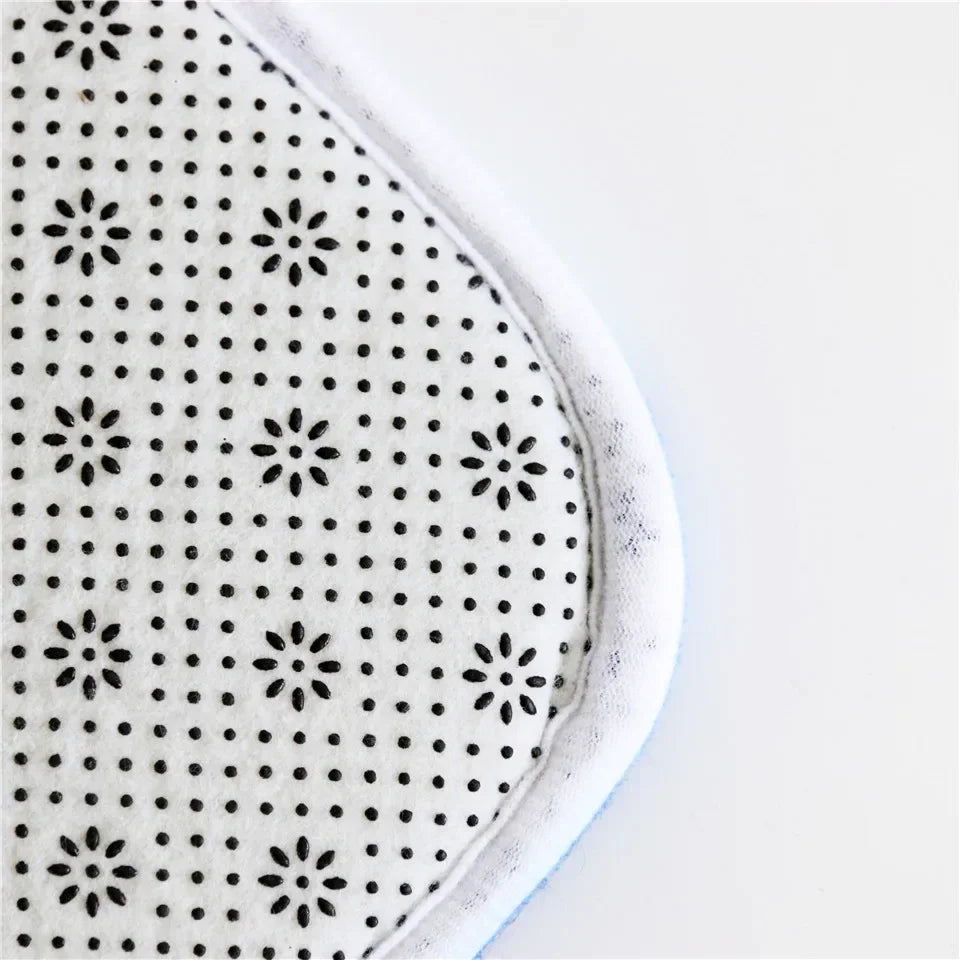 Luxury Stitch Cartoon Bathroom Mat Set – Waterproof & Non-Slip