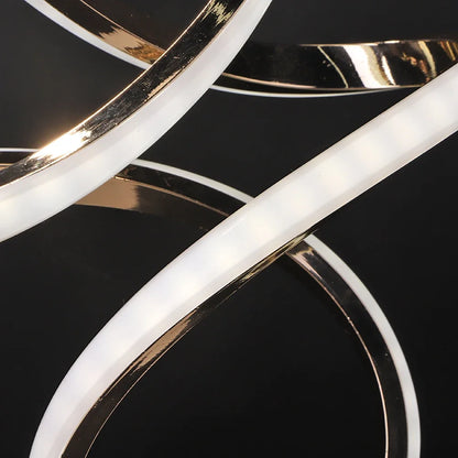 Modern LED Spiral Table Lamp – Eye-Caring Curved Light