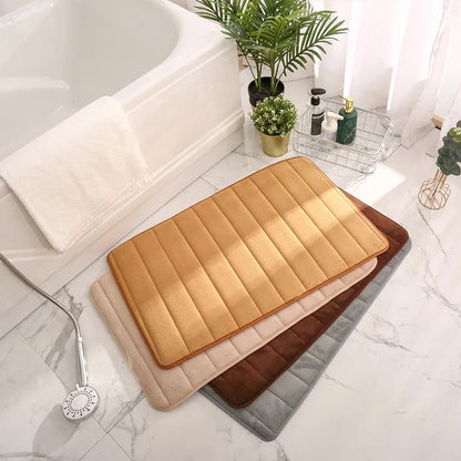 Luxury Memory Foam Bathroom Mat – Ultra Soft & Non-Slip