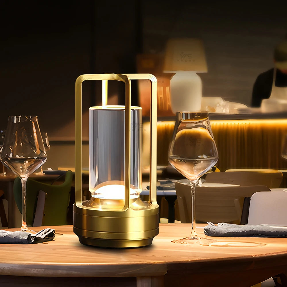 Rechargeable LED Lantern Table Lamp – 16-Color Mood Light