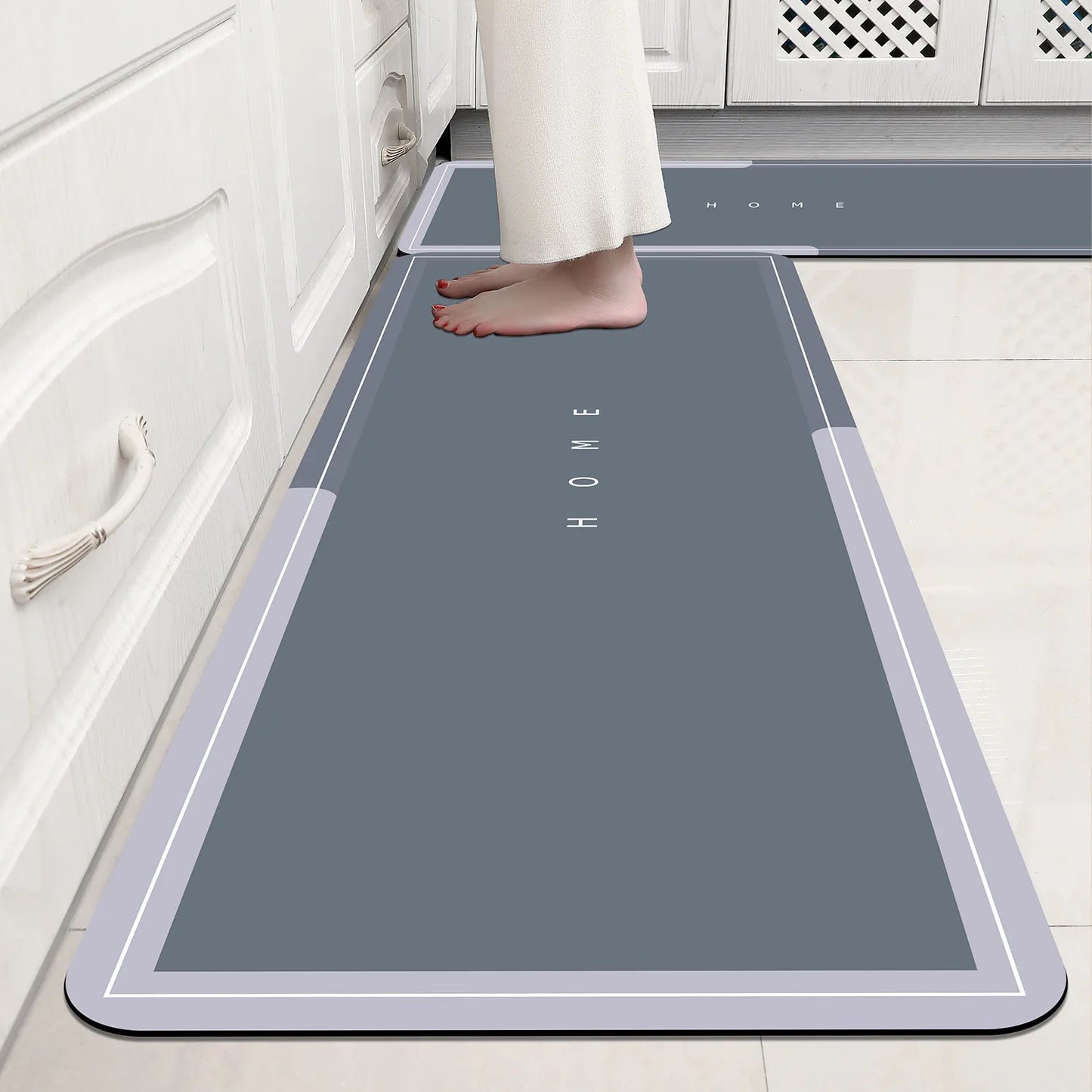 Diatomaceous Earth Anti-Slip Mat – Quick-Dry Bathroom Floor Mat