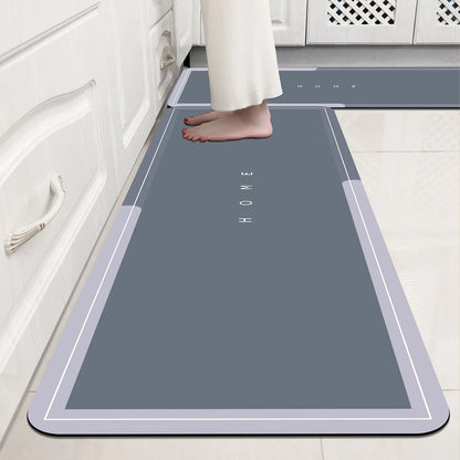 Diatomaceous Earth Anti-Slip Mat – Quick-Dry Bathroom Floor Mat