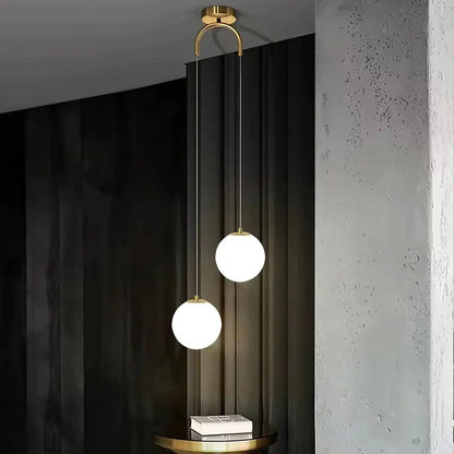 Modern Nordic Glass LED Pendant Light