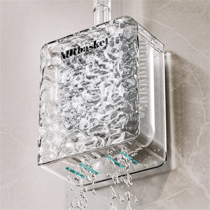 luxury Wall-Mounted Toilet Brush Set – Sleek & Hygienic Design