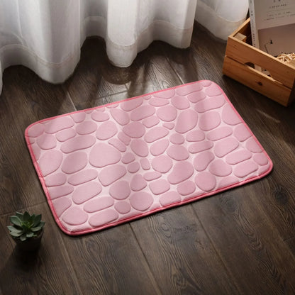Super Absorbent Quick-Dry Bath Mat – Non-Slip Bathroom Rug