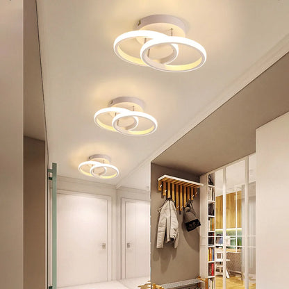 Modern LED Ceiling Lamp – 3-Color Aisle & Bedroom Light