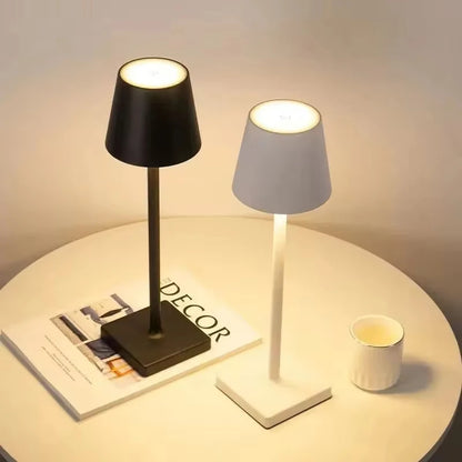 3-Level Dimmable Rechargeable LED Touch Lamp