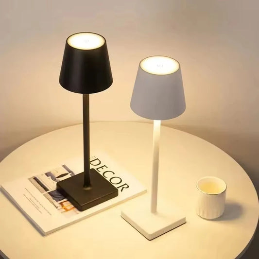 3-Level Dimmable Rechargeable LED Touch Lamp