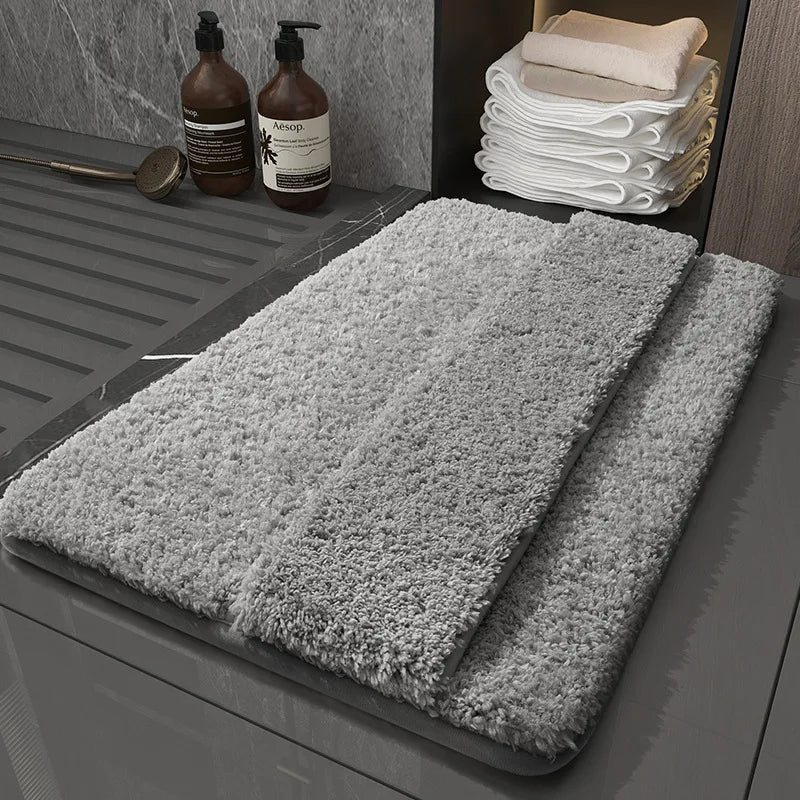 Quick-Absorbing Bathroom Floor Mats – Soft & Non-Slip