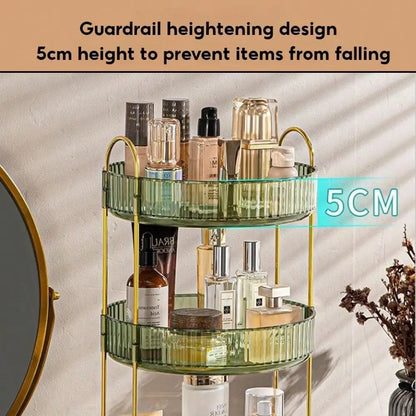 3-Tier Rotating Makeup & Skincare Organizer