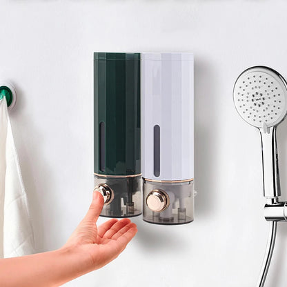 Wall-Mounted Shampoo & Lotion Dispenser