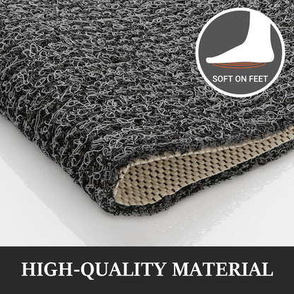 Bathroom Shower Mat – Non-Slip PVC Loofah Rug