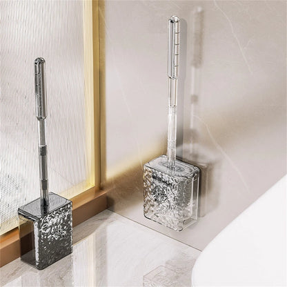 luxury Wall-Mounted Toilet Brush Set – Sleek & Hygienic Design
